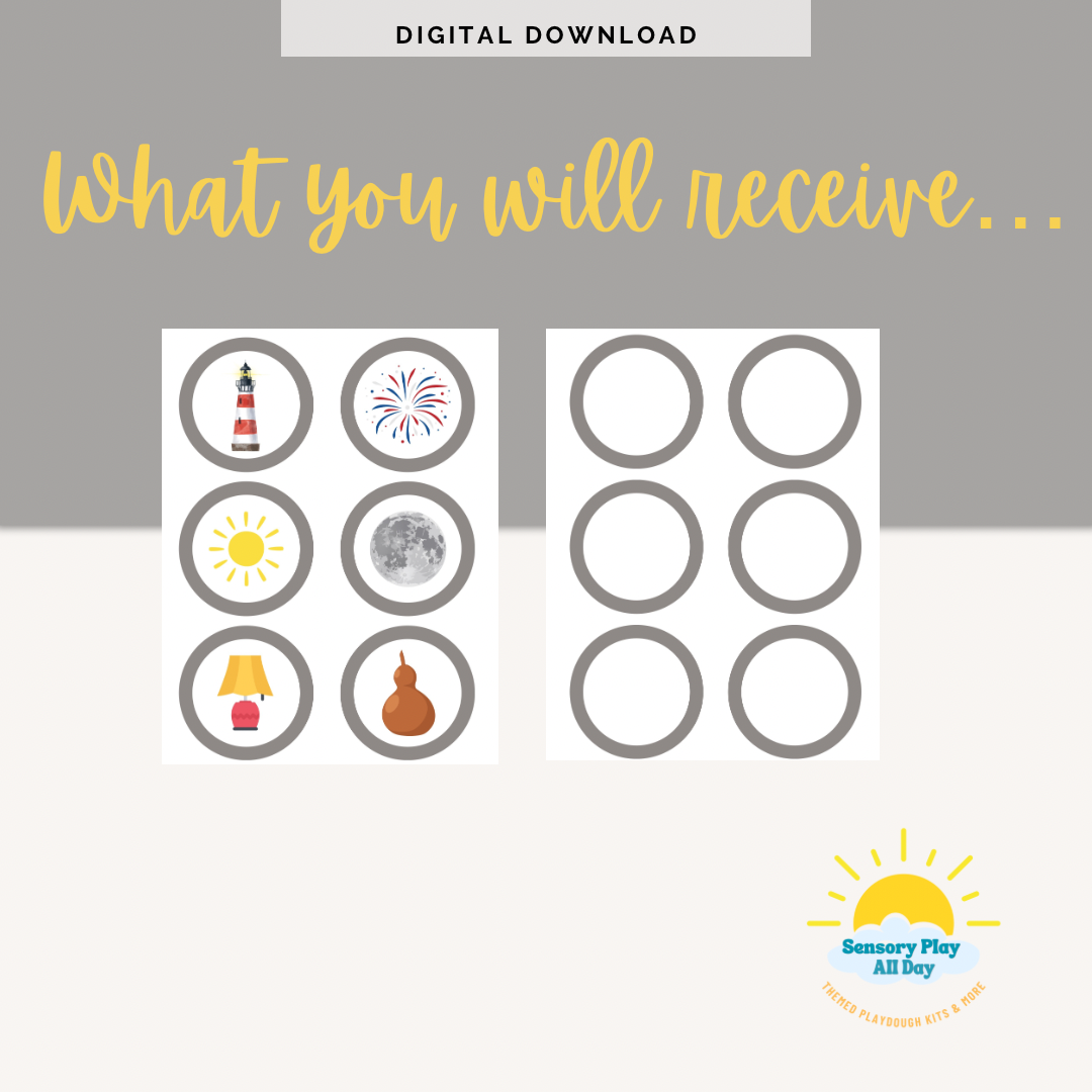 Hidden Pictures: Flashlight Sequencing Activity
