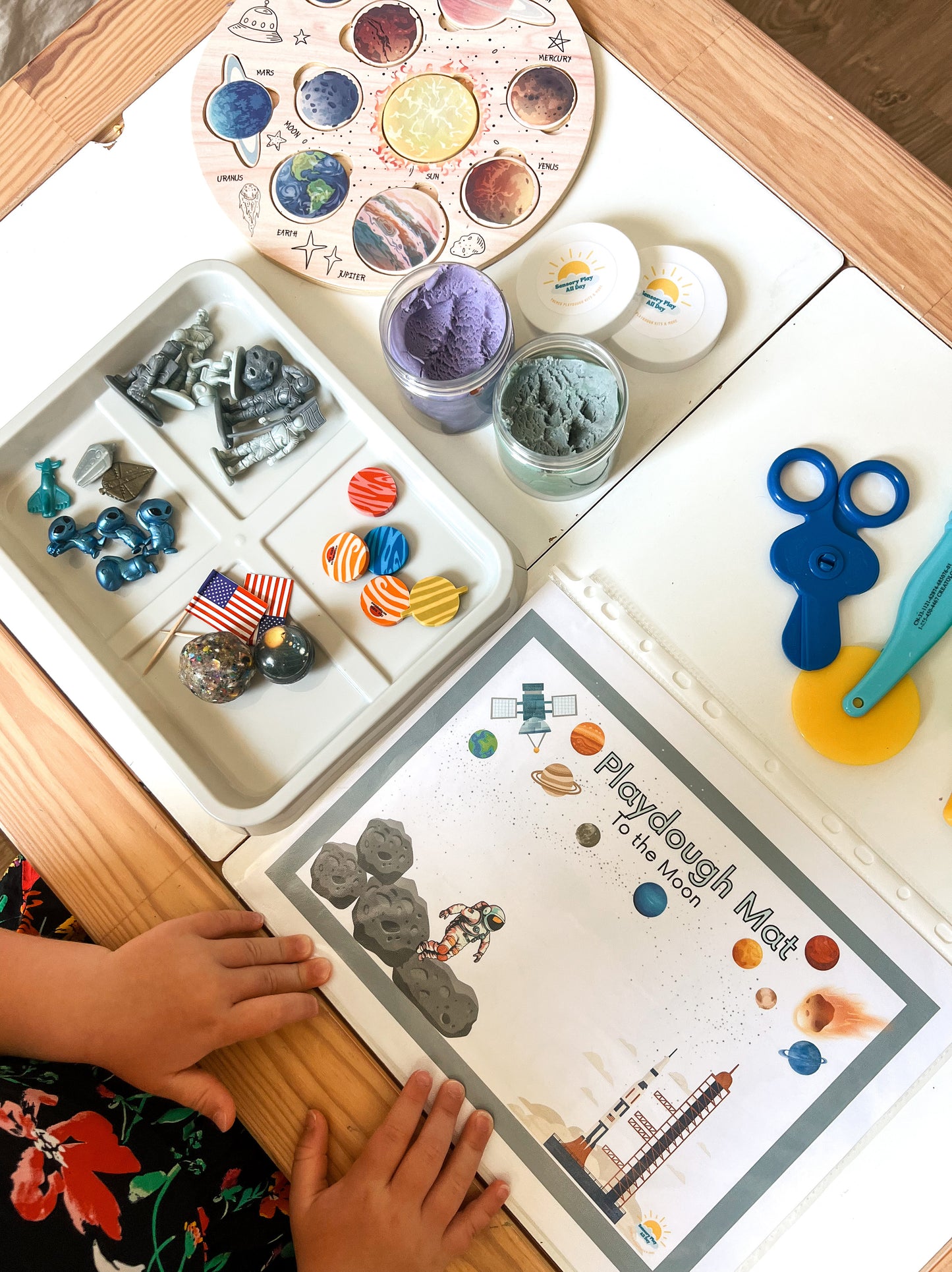 To the Moon Dough Mat