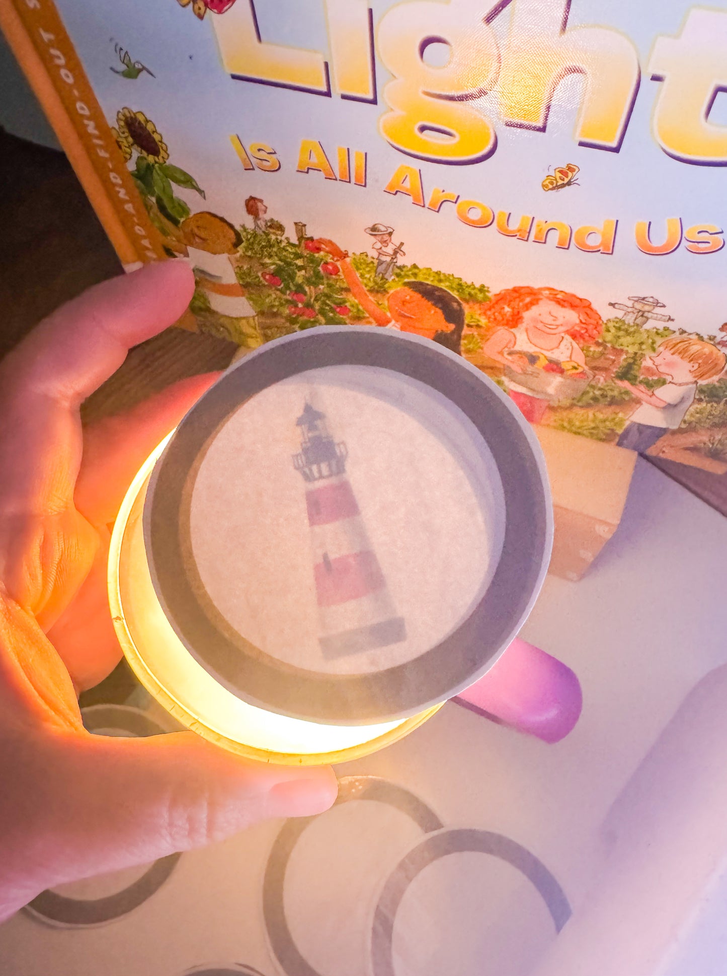 Hidden Pictures: Flashlight Sequencing Activity