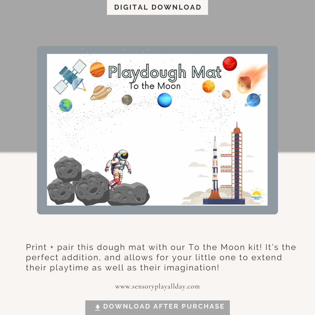 To the Moon Dough Mat