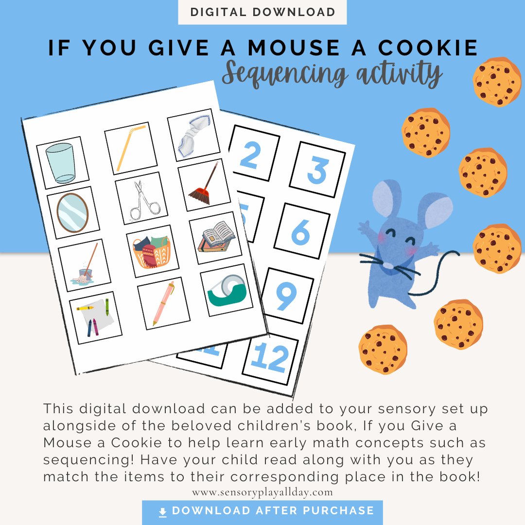 If you Give a Mouse a Cookie Sequencing Activity