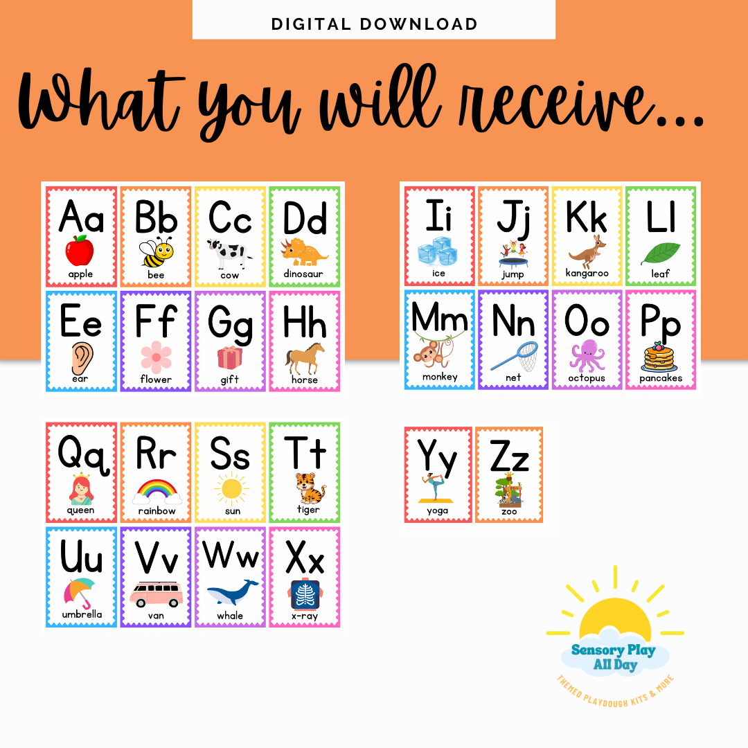 ABC Match and Clip Activity