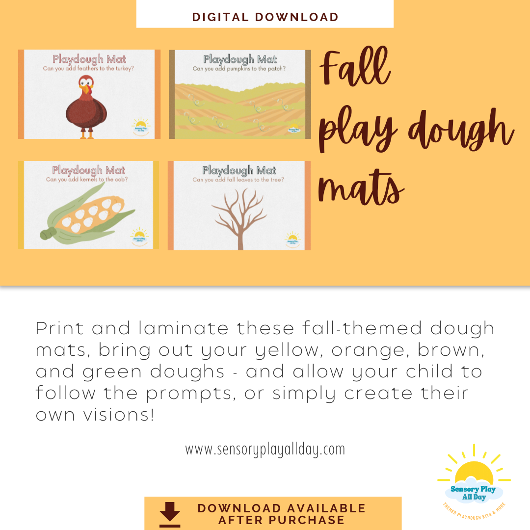 Fall Dough Mat Set