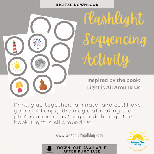 Hidden Pictures: Flashlight Sequencing Activity