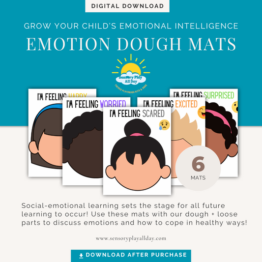 Social-Emotional Dough Mats