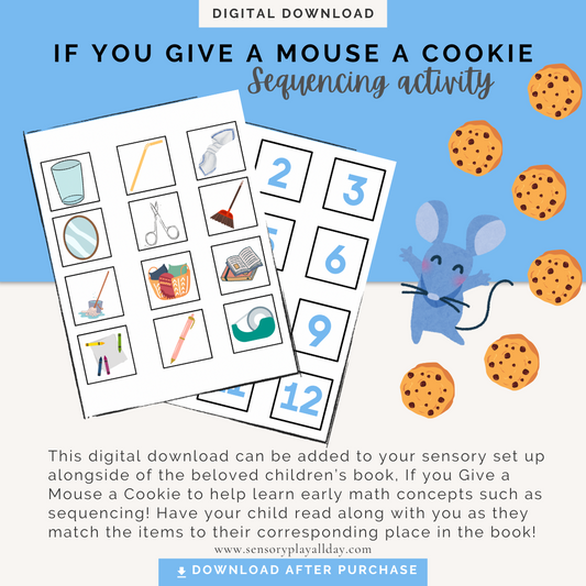 If you Give a Mouse a Cookie Sequencing Activity